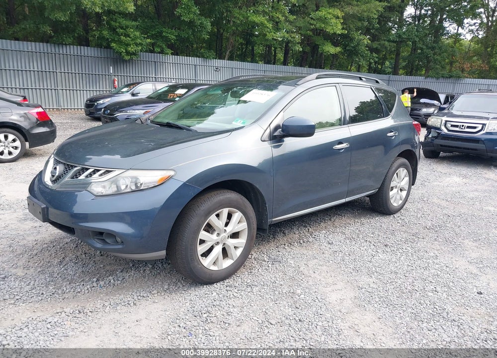 2014 NISSAN MURANO VIN: JN8AZ1MW3EW513332