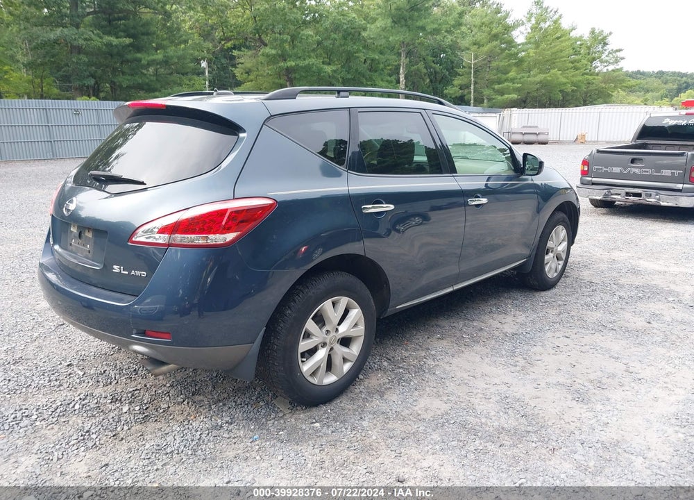 2014 NISSAN MURANO VIN: JN8AZ1MW3EW513332