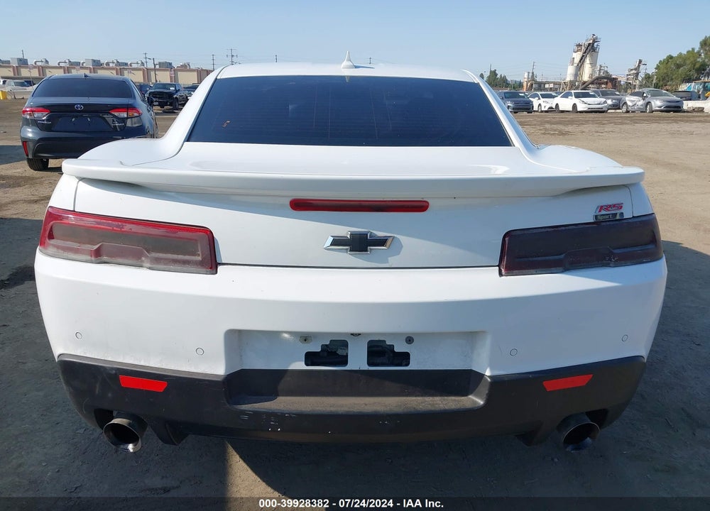 2015 CHEVROLET CAMARO VIN: 2G1FC1E30F9281539
