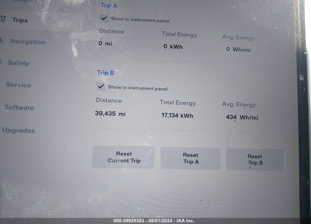 2014 TESLA MODEL S P85 VIN: 5YJSA1H14EFP50311