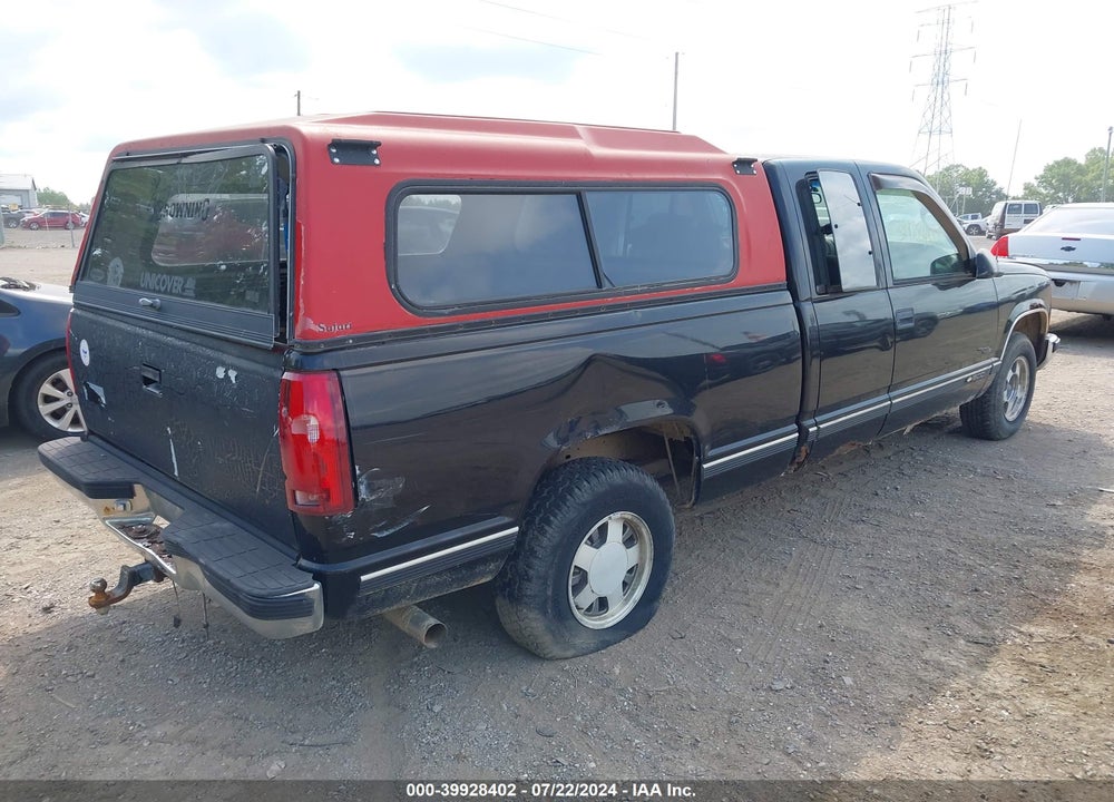1997 CHEVROLET C1500 FLEETSIDE VIN: 2GCEC19M8V1279914