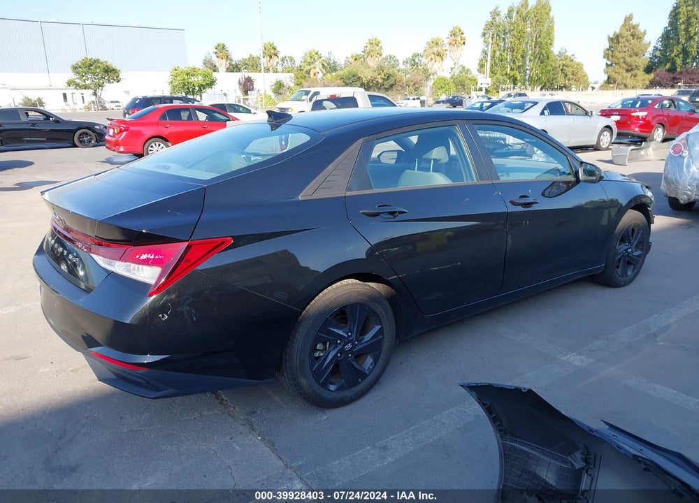 2021 HYUNDAI ELANTRA SEL VIN: 5NPLS4AG7MH044208