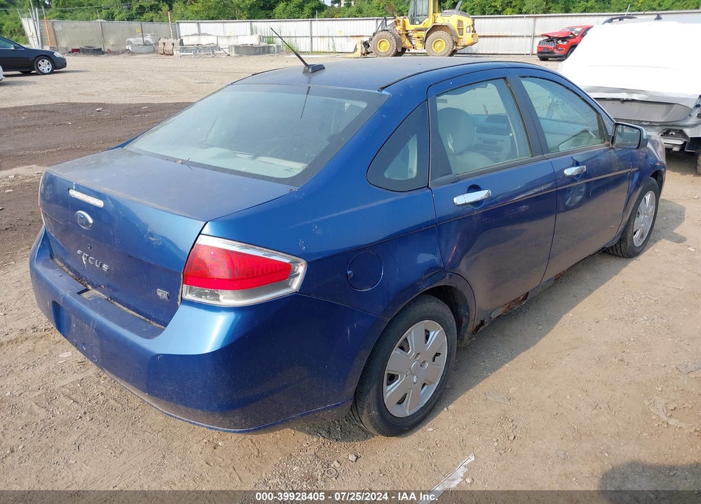 2008 FORD FOCUS S VIN: 1FAHP34N28W262221