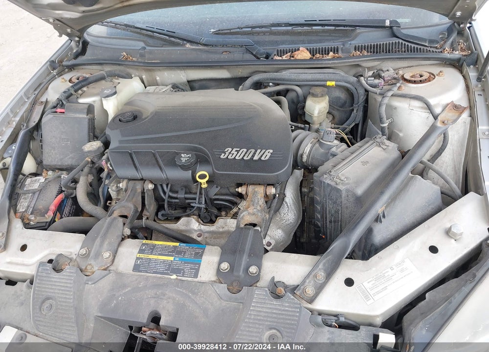 2007 CHEVROLET IMPALA LT VIN: 2G1WT55N879366381