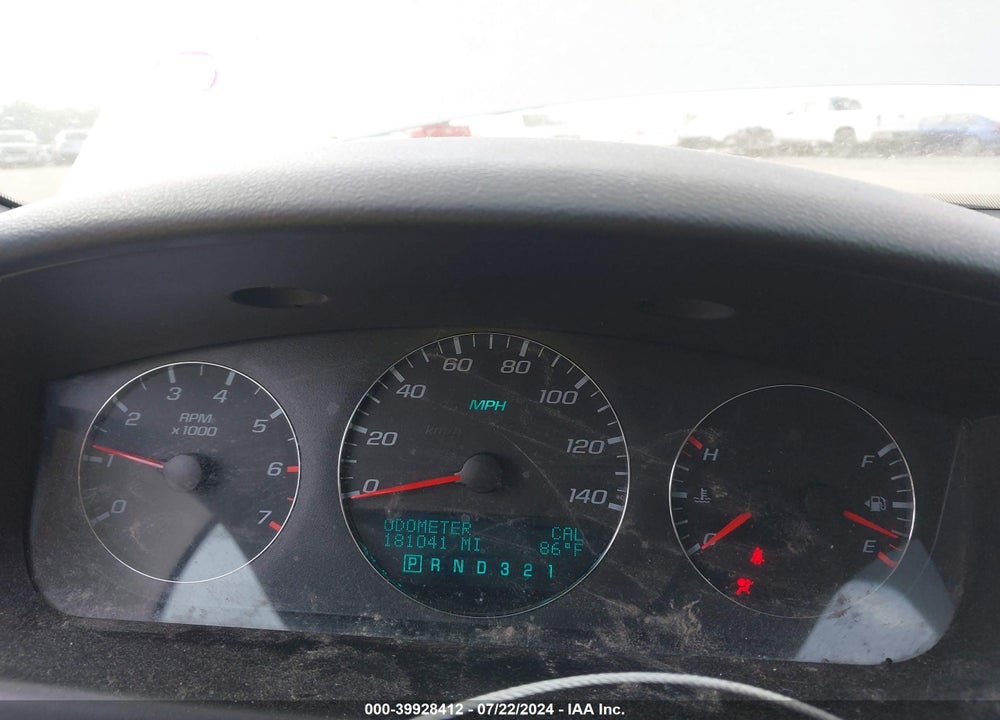 2007 CHEVROLET IMPALA LT VIN: 2G1WT55N879366381