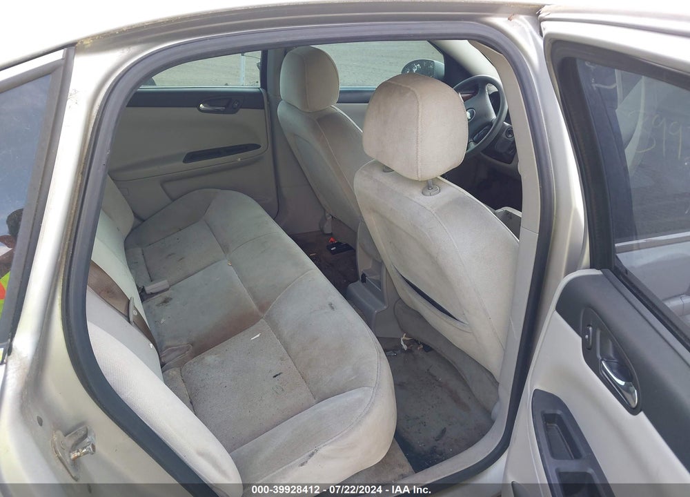 2007 CHEVROLET IMPALA LT VIN: 2G1WT55N879366381