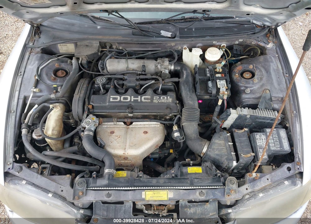 1998 MITSUBISHI ECLIPSE GS VIN: 4A3AK44Y4WE128787