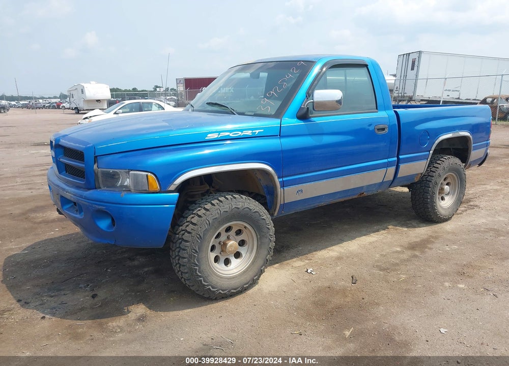 1999 DODGE RAM 1500 ST VIN: 1B7HF16Z2XS126372