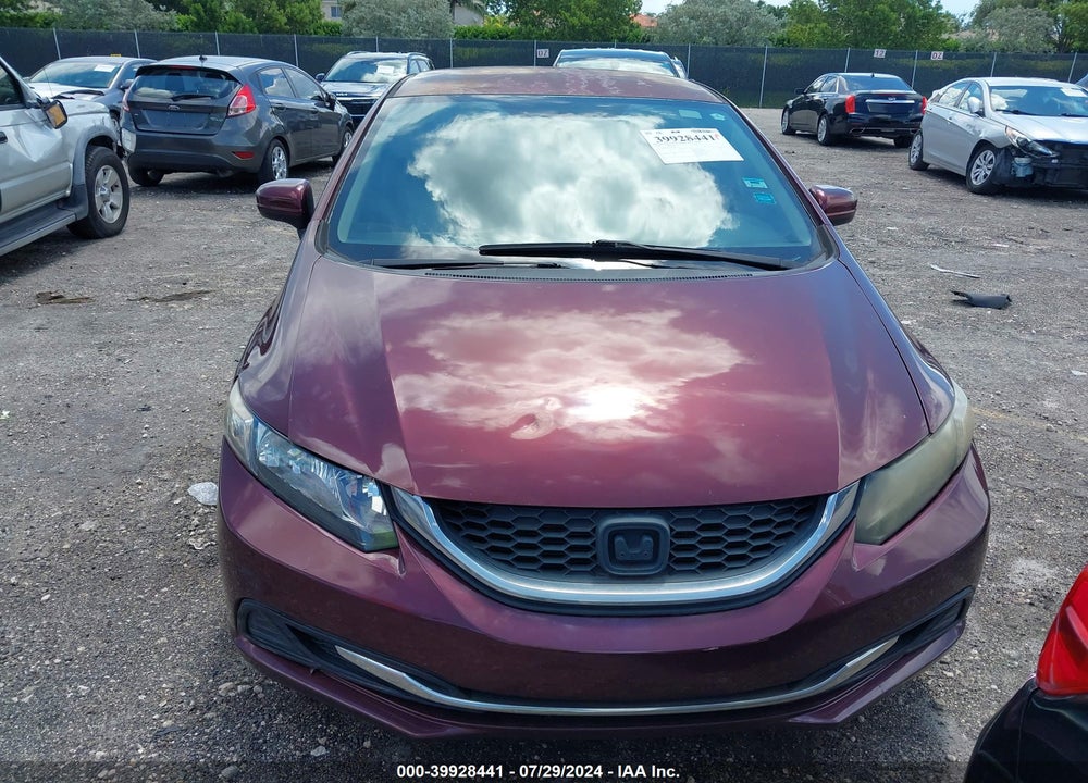 2014 HONDA CIVIC LX VIN: 2HGFB2F56EH509226