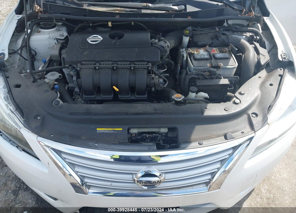 2013 NISSAN SENTRA SV VIN: 3N1AB7APXDL735650