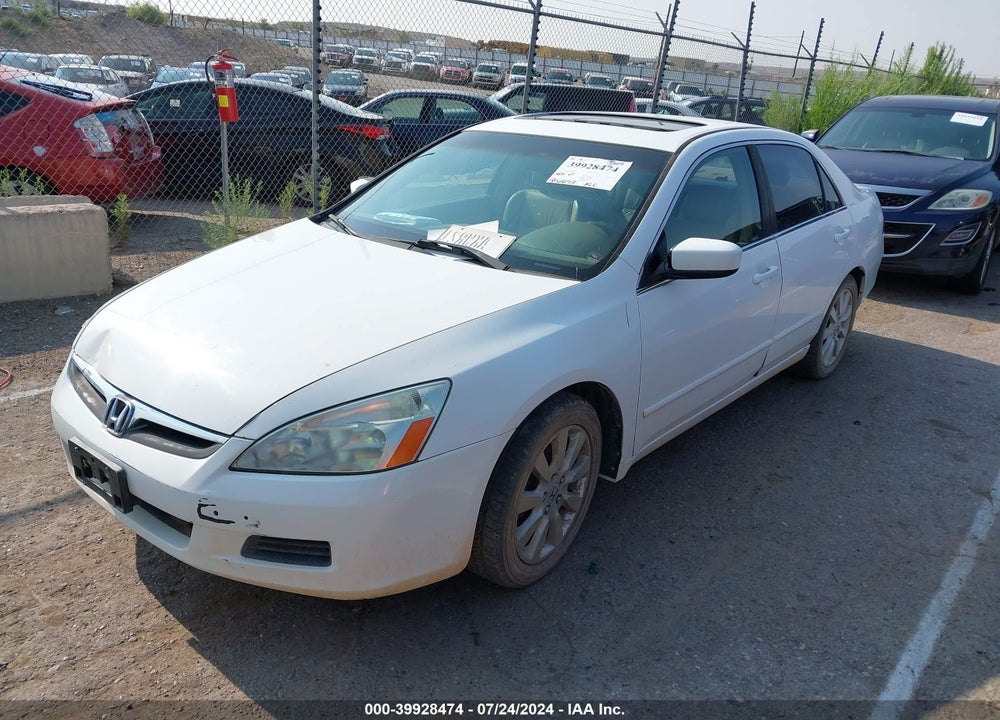 2007 HONDA ACCORD 3.0 EX VIN: 1HGCM66537A039355
