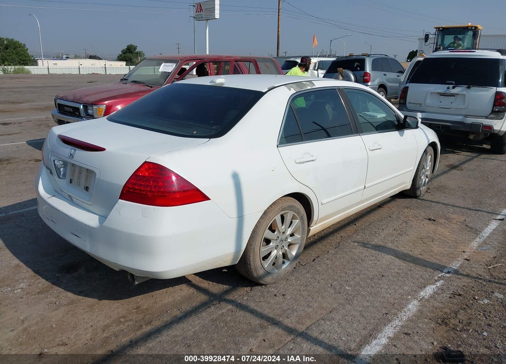 2007 HONDA ACCORD 3.0 EX VIN: 1HGCM66537A039355