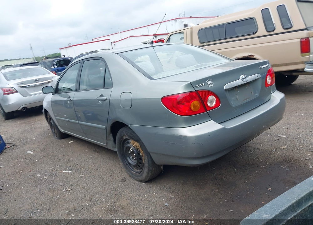 2004 TOYOTA COROLLA LE VIN: 2T1BR32E24C284610