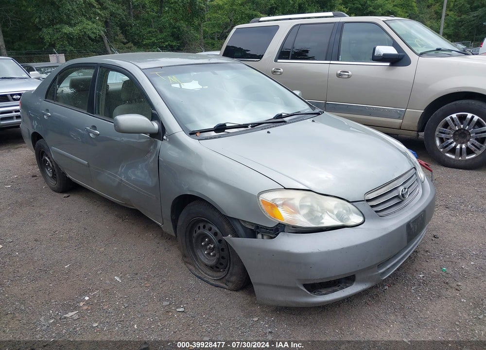 2004 TOYOTA COROLLA LE VIN: 2T1BR32E24C284610
