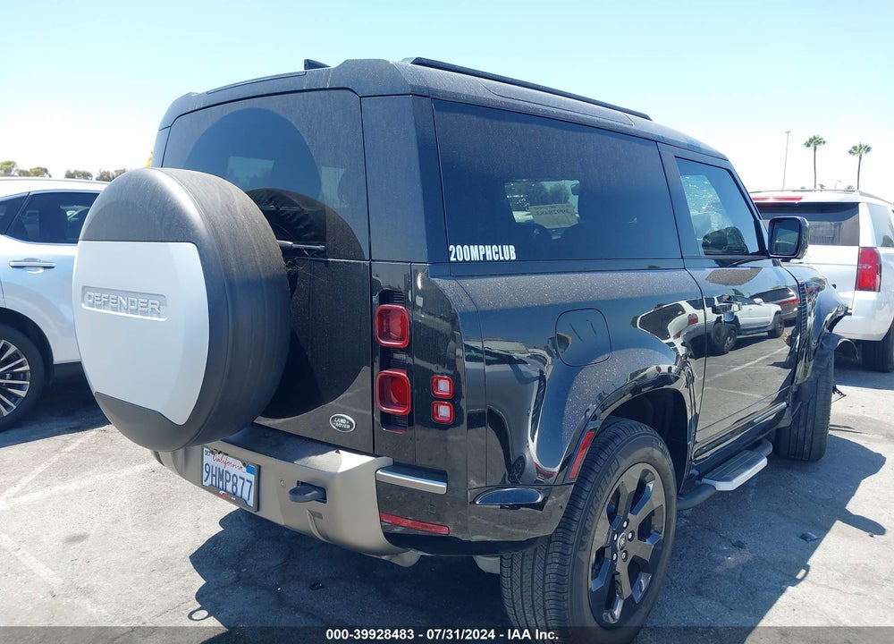 2022 LAND ROVER DEFENDER 90 X-DYNAMIC HSE VIN: SALE36RU4N2070837