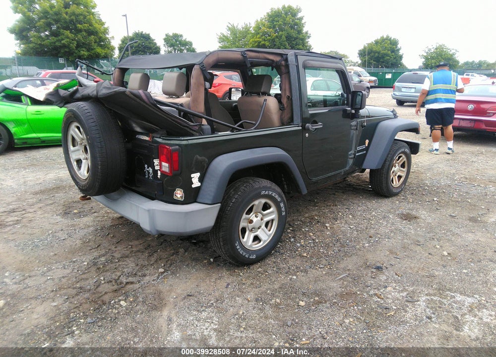 2010 JEEP WRANGLER SPORT VIN: 1J4AA2D18AL124396