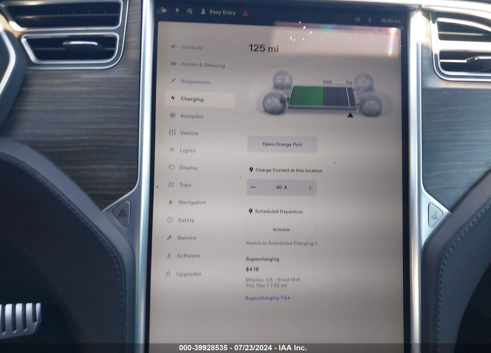 2015 TESLA MODEL S 70D/85D/P85D VIN: 5YJSA1H29FFP74971