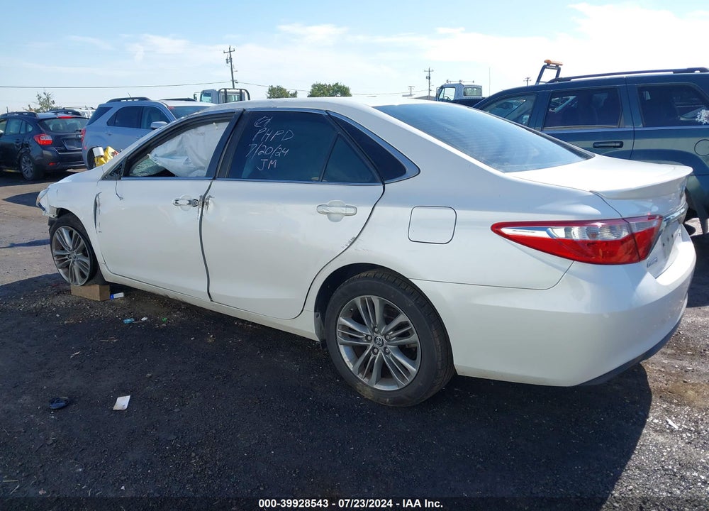 2016 TOYOTA CAMRY SE VIN: 4T1BF1FK4GU153436