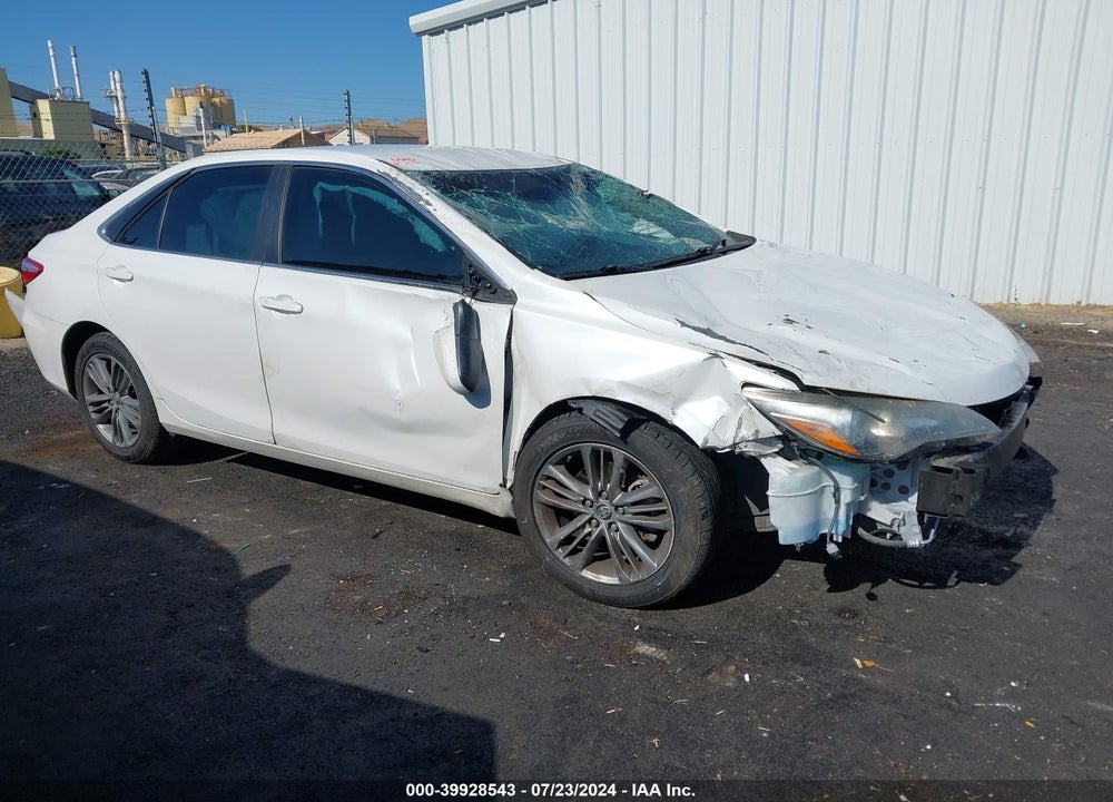 2016 TOYOTA CAMRY SE VIN: 4T1BF1FK4GU153436