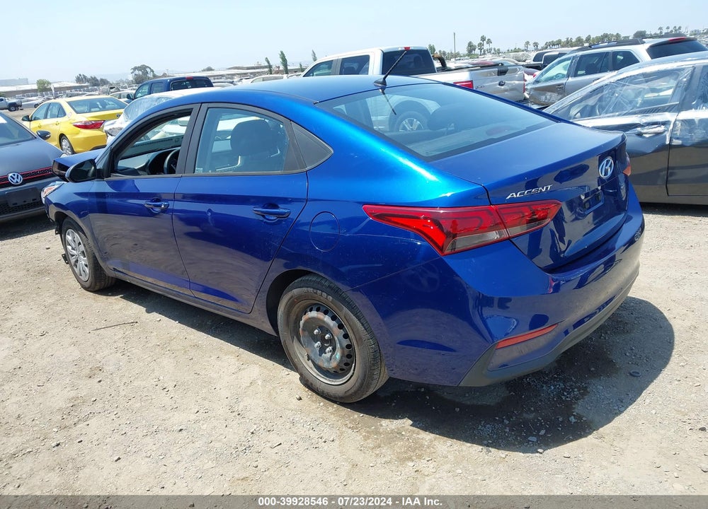 2019 HYUNDAI ACCENT SE VIN: 3KPC24A30KE072124