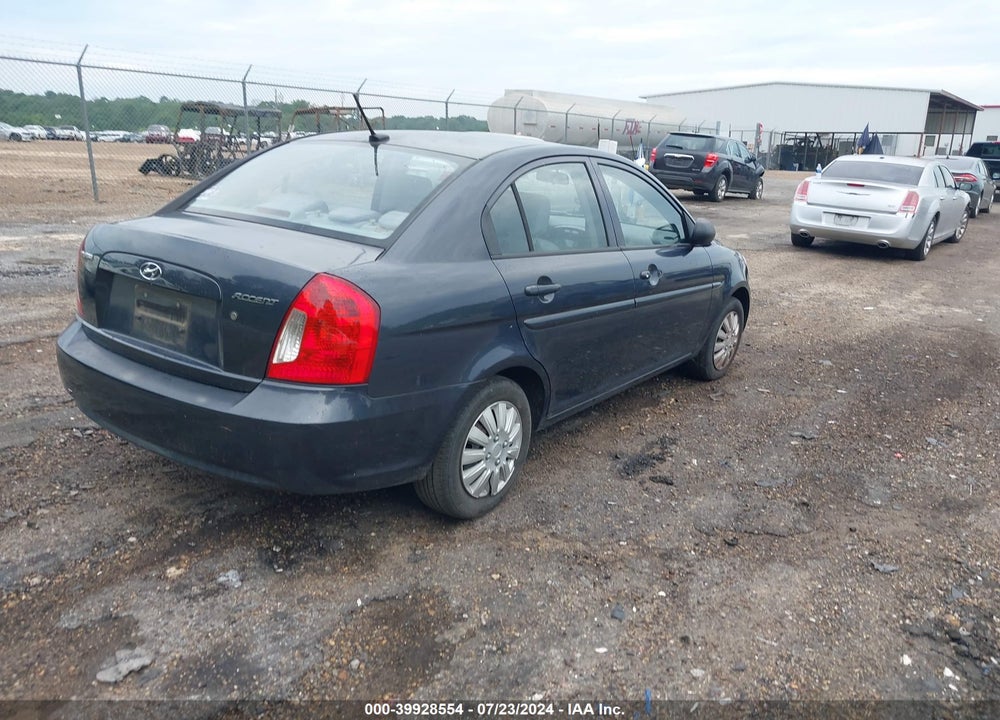 2011 HYUNDAI ACCENT GLS VIN: KMHCN4AC2BU533912