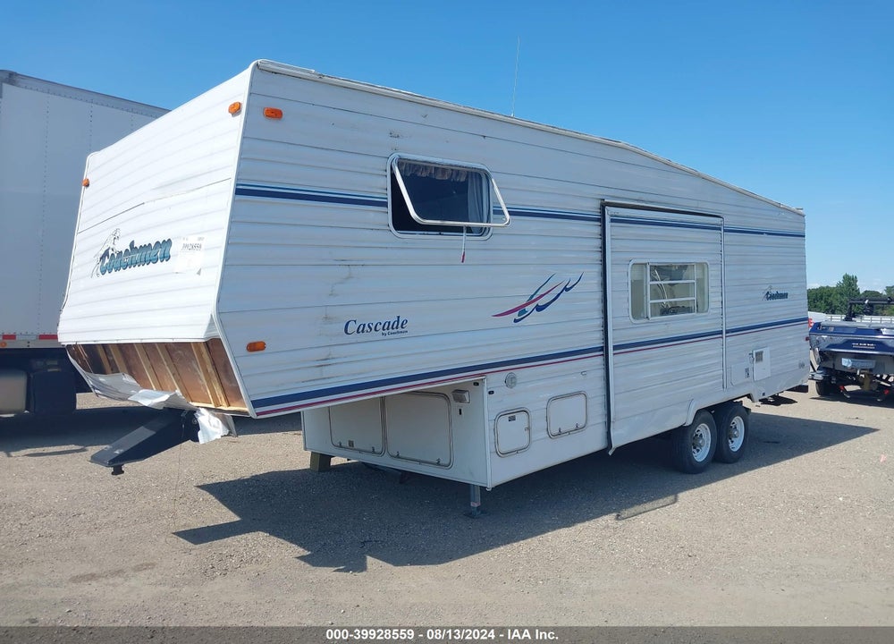 2002 COACHMEN TRAVEL TRAILER VIN: 1TC3B070721502308