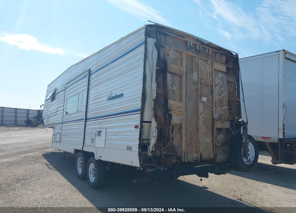 2002 COACHMEN TRAVEL TRAILER VIN: 1TC3B070721502308