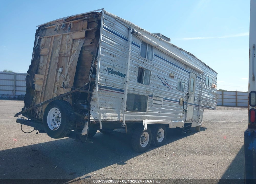 2002 COACHMEN TRAVEL TRAILER VIN: 1TC3B070721502308