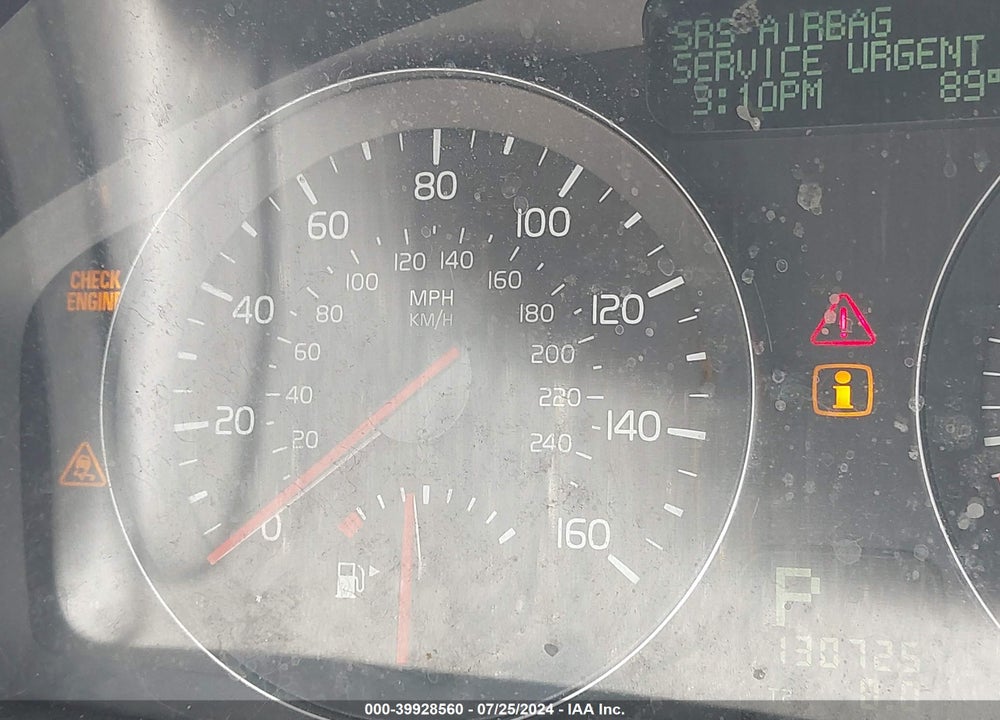 2008 VOLVO S40 2.4I VIN: YV1MS390882374897