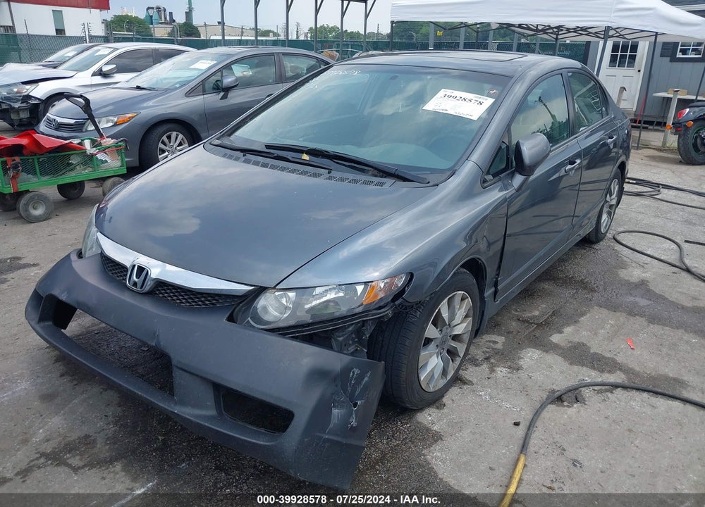 2010 HONDA CIVIC EX VIN: 2HGFA1F81AH512147