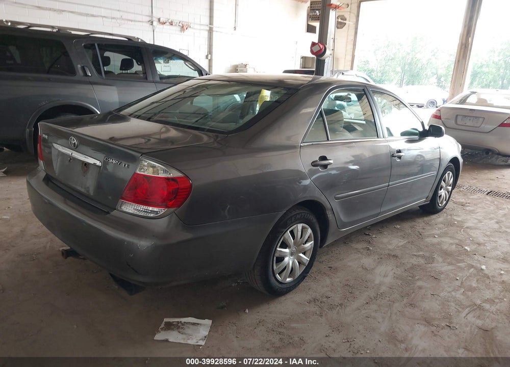 2006 TOYOTA CAMRY LE VIN: 4T1BE32K46U703270