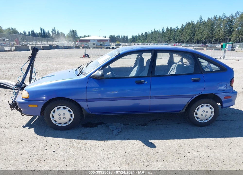 1995 FORD ASPIRE VIN: KNJLT06H3S6101998