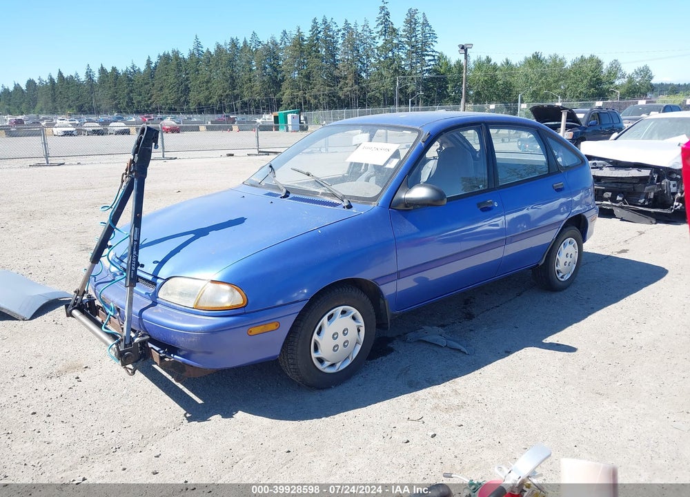 1995 FORD ASPIRE VIN: KNJLT06H3S6101998