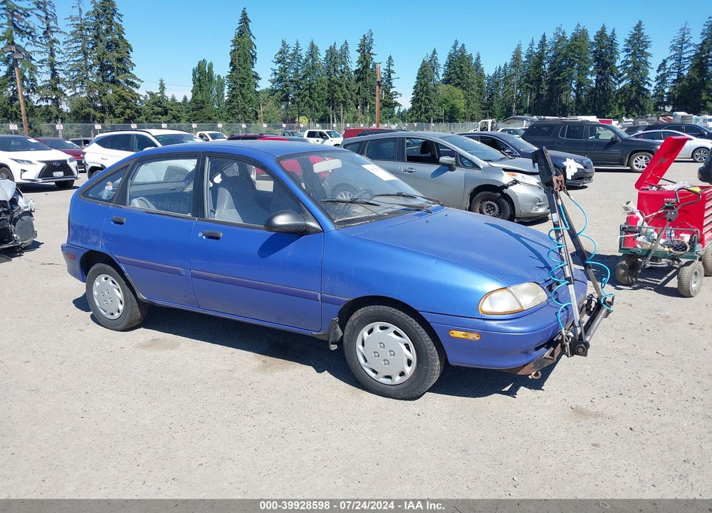 1995 FORD ASPIRE VIN: KNJLT06H3S6101998