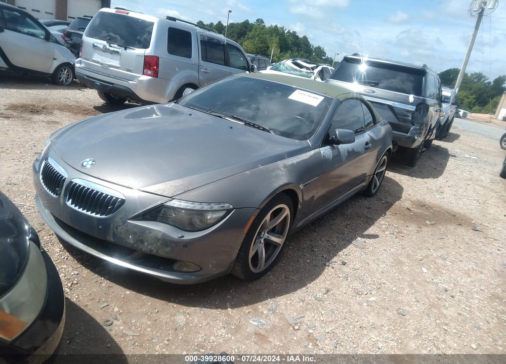 2008 BMW 650I VIN: WBAEB53588CX61466