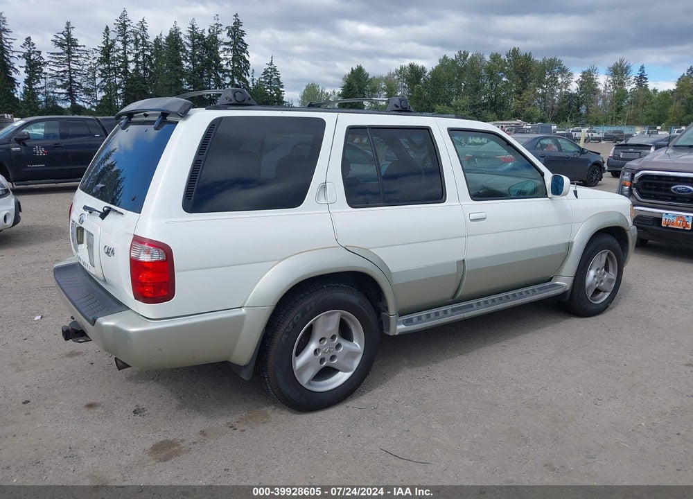 2001 INFINITI QX4 LUXURY VIN: JNRDR09Y31W214799