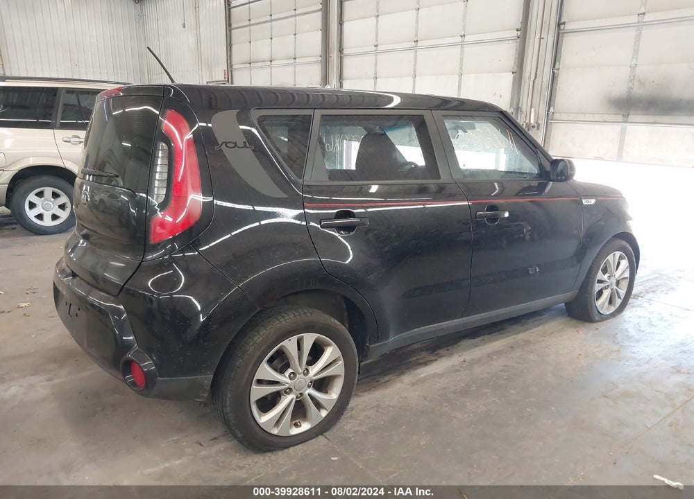 2016 KIA SOUL VIN: KNDJP3A50G7372676