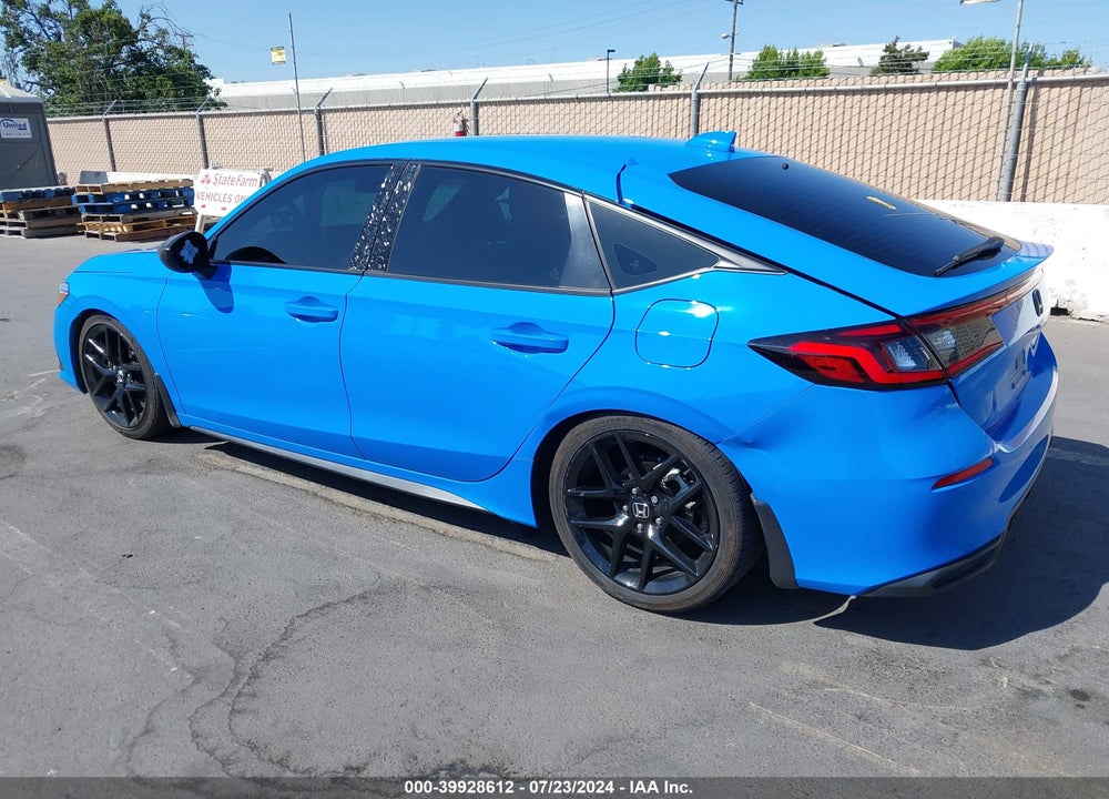 2022 HONDA CIVIC SPORT VIN: 19XFL2H80NE020271