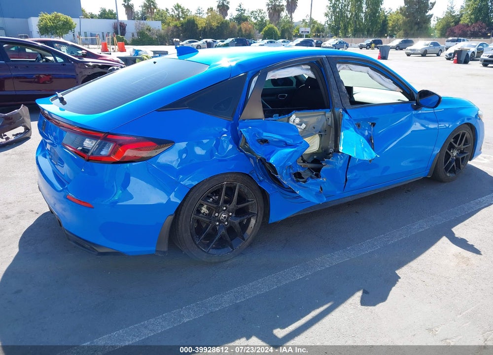 2022 HONDA CIVIC SPORT VIN: 19XFL2H80NE020271