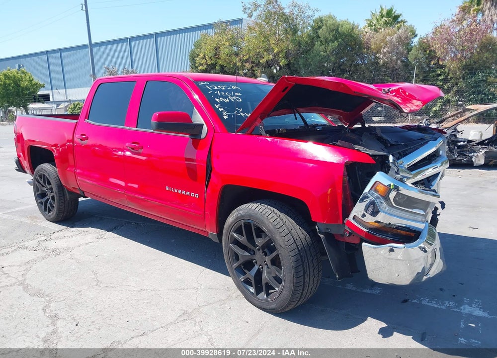 2018 CHEVROLET SILVERADO 1500 LT VIN: 3GCPCREC4JG635104