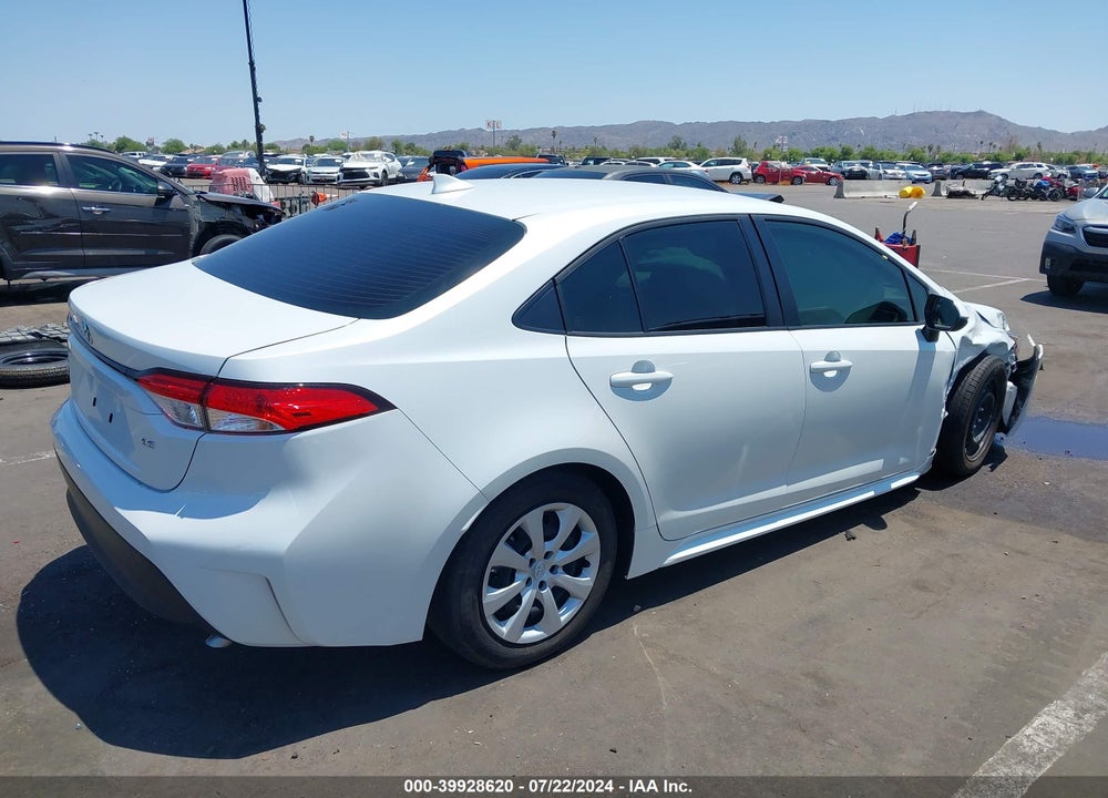 2024 TOYOTA COROLLA LE VIN: JTDB4MEE9R3016413