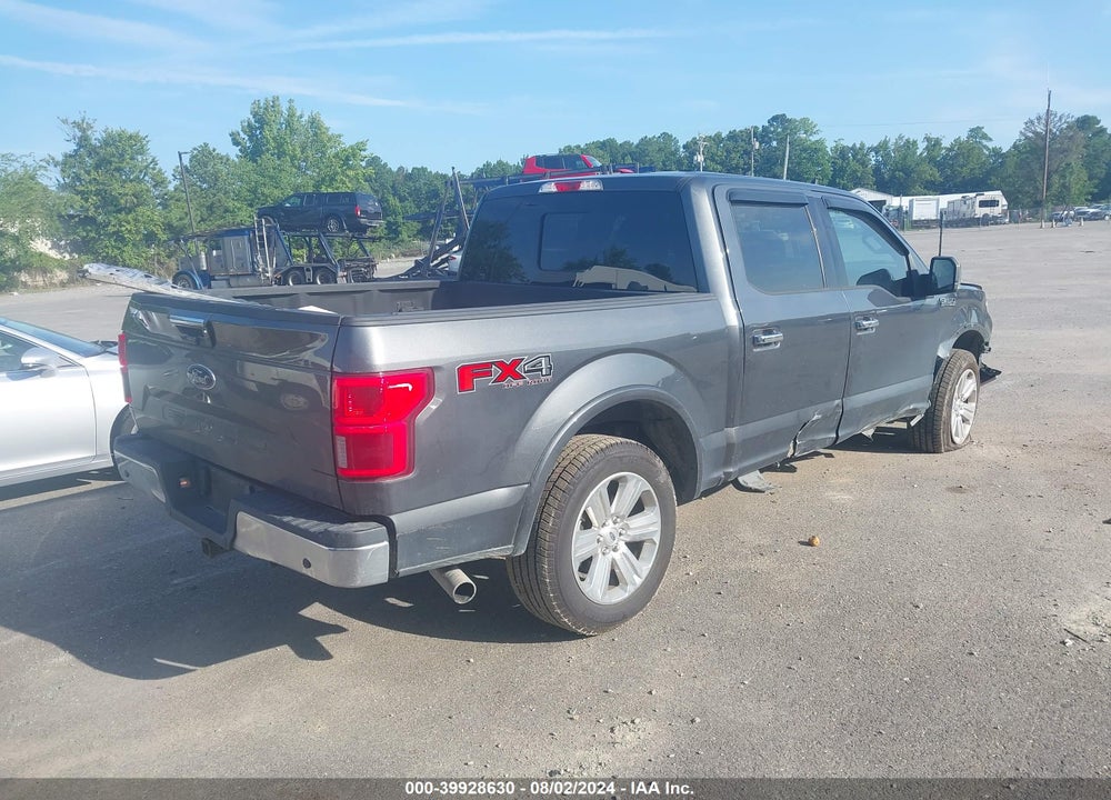 2019 FORD F-150 LARIAT VIN: 1FTEW1E51KFD10429