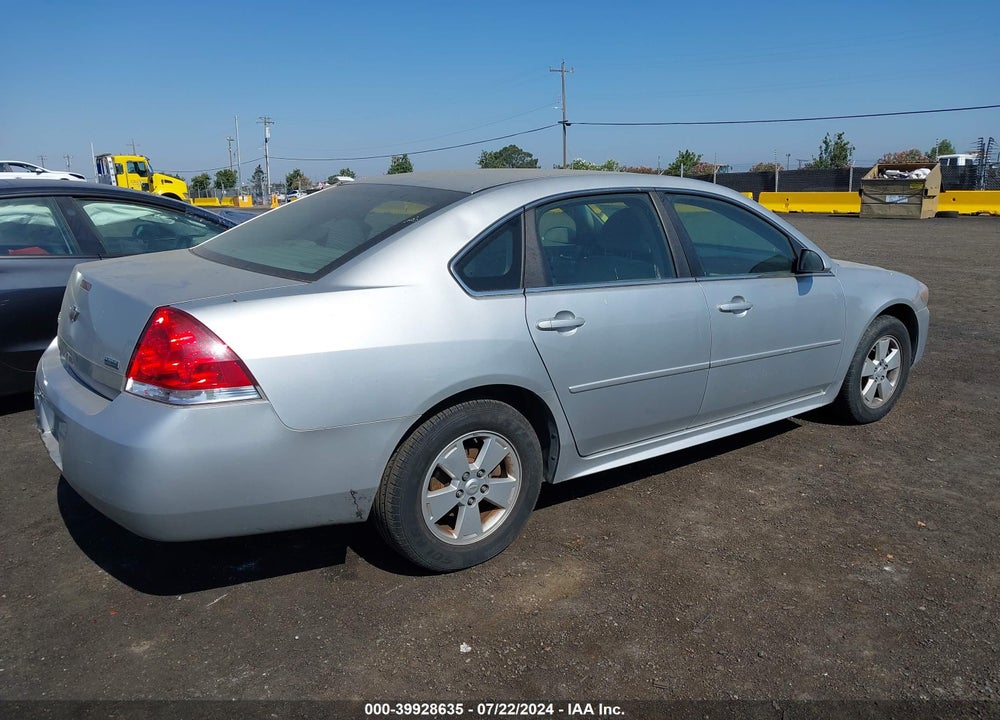 2011 CHEVROLET IMPALA LS VIN: 2G1WF5EK7B1218310