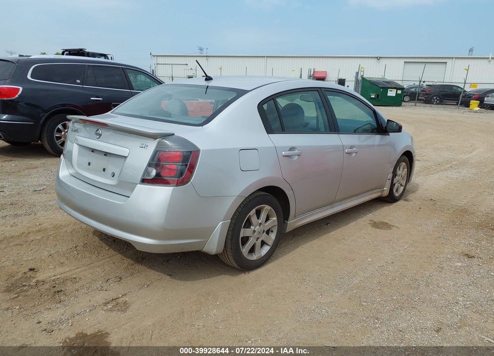2012 NISSAN SENTRA 2.0 SR VIN: 3N1AB6AP0CL637106