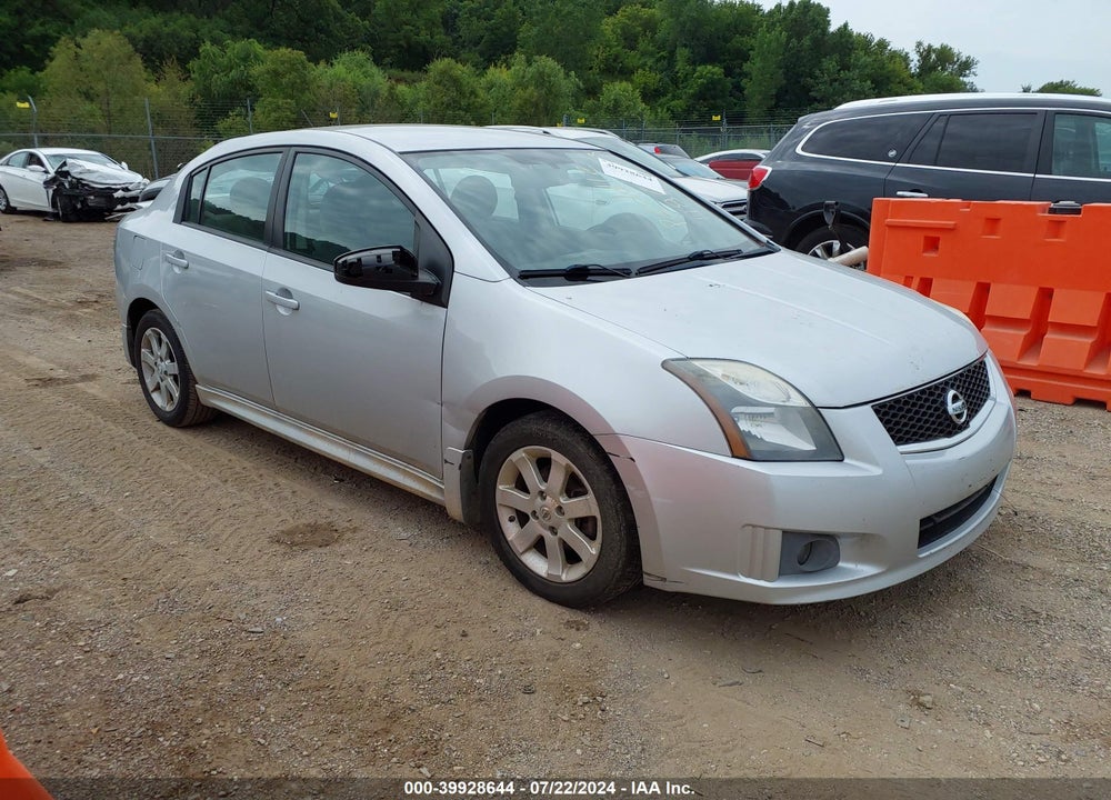 2012 NISSAN SENTRA 2.0 SR VIN: 3N1AB6AP0CL637106