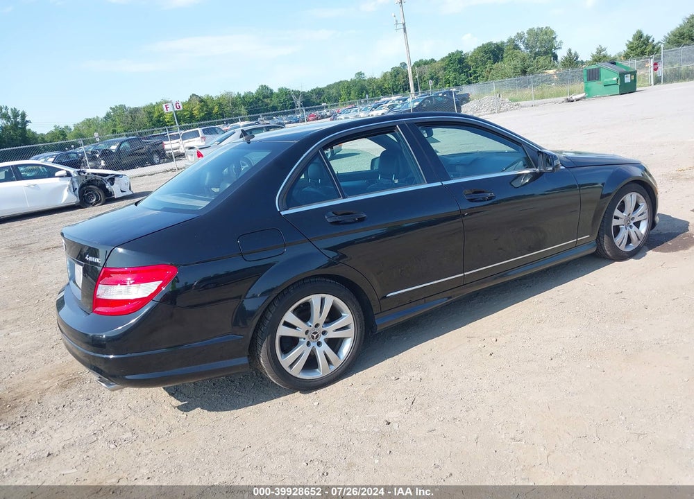 2010 MERCEDES-BENZ C 300 VIN: WDDGF8BB7AR088087