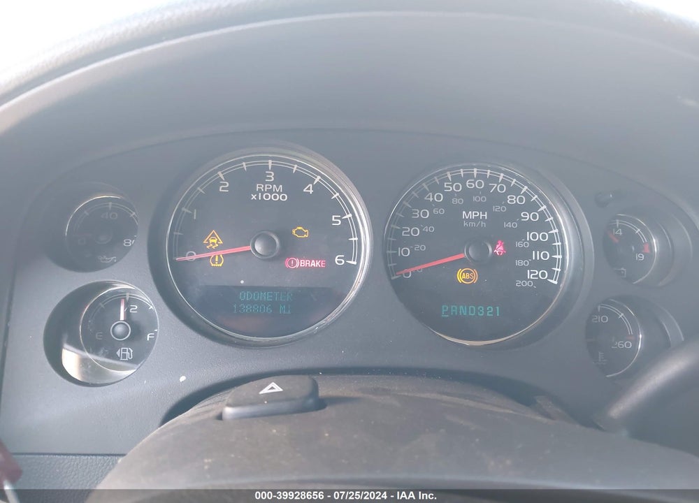 2007 CHEVROLET TAHOE LT VIN: 1GNFC130X7J105000