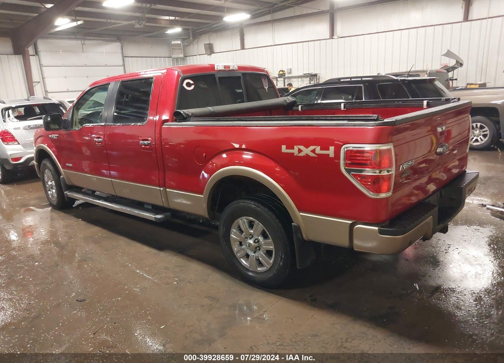 2012 FORD F-150 LARIAT VIN: 1FTFW1ET8CFC78101
