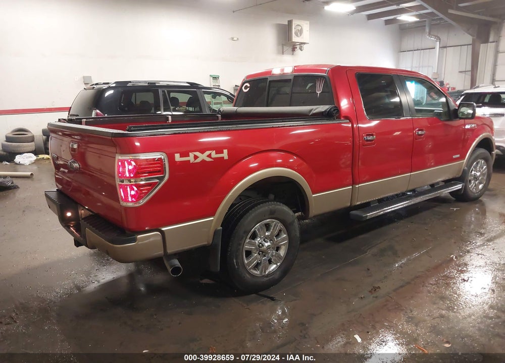 2012 FORD F-150 LARIAT VIN: 1FTFW1ET8CFC78101