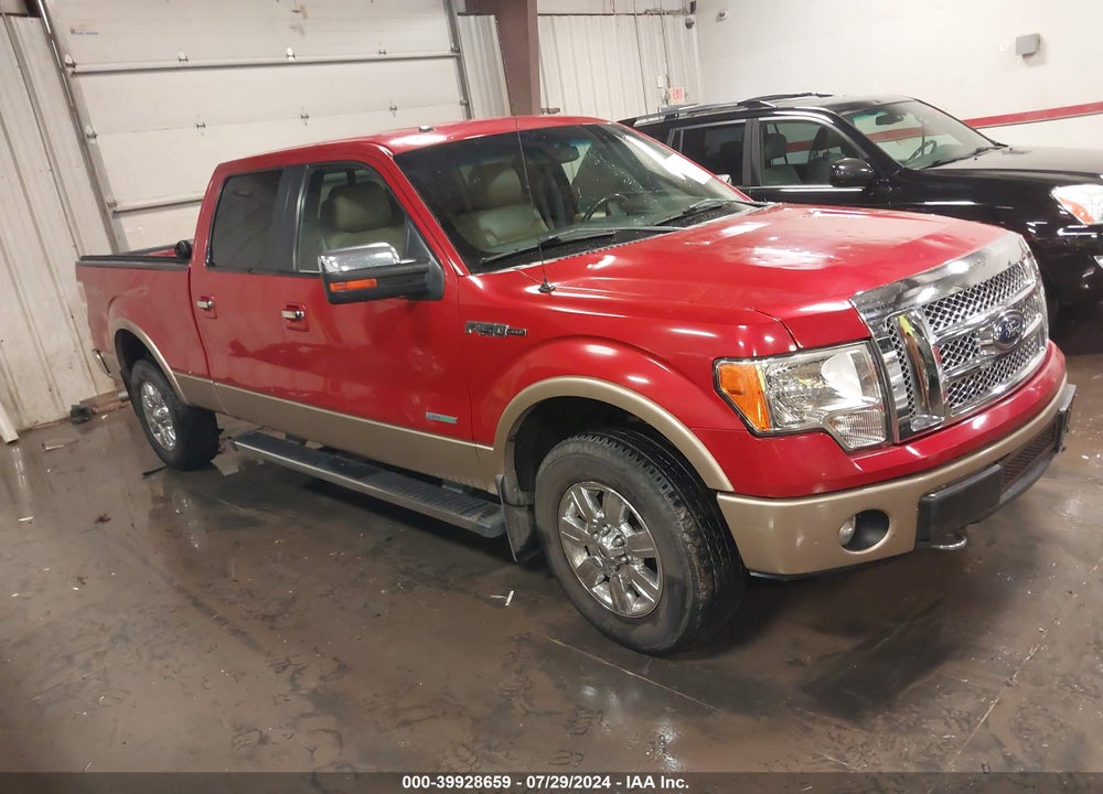 2012 FORD F-150 LARIAT VIN: 1FTFW1ET8CFC78101